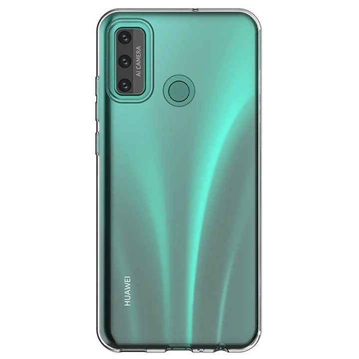 Husa de silicon Hard TPU 2mm pentru Huawei P Smart 2020, Transparent