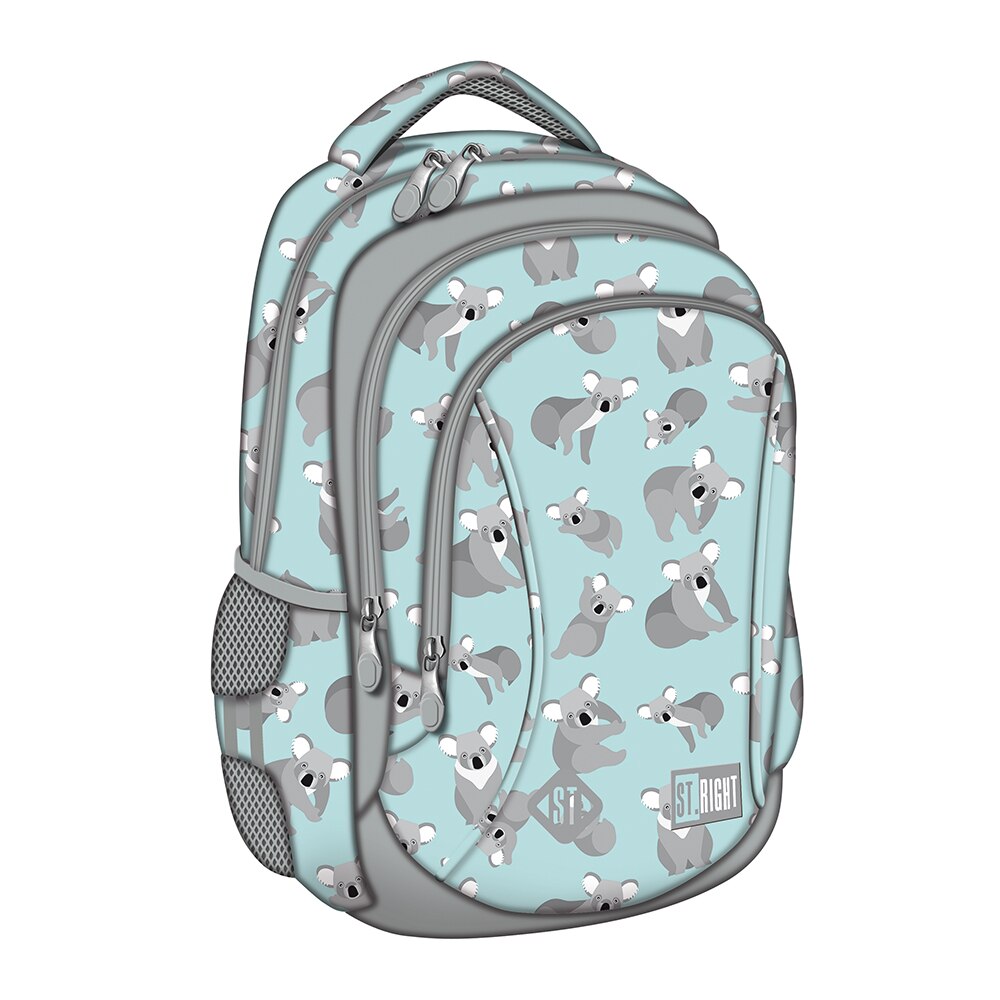 Ghiozdan St. Right, BP26, Colectia Koala, 3 Compartimente, 15