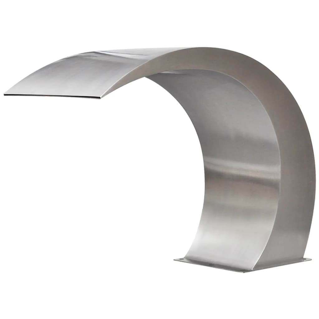 Fantana de piscina cascada gradina, 45 x 30 x 60 cm, otel inoxidabil 41685