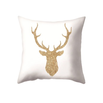 Fata de perna de Craciun, model de Craciun, Rolv, 45 × 45 cm Fata de perna de Craciun, model de Craciun, Rolv, 45 × 45 cm