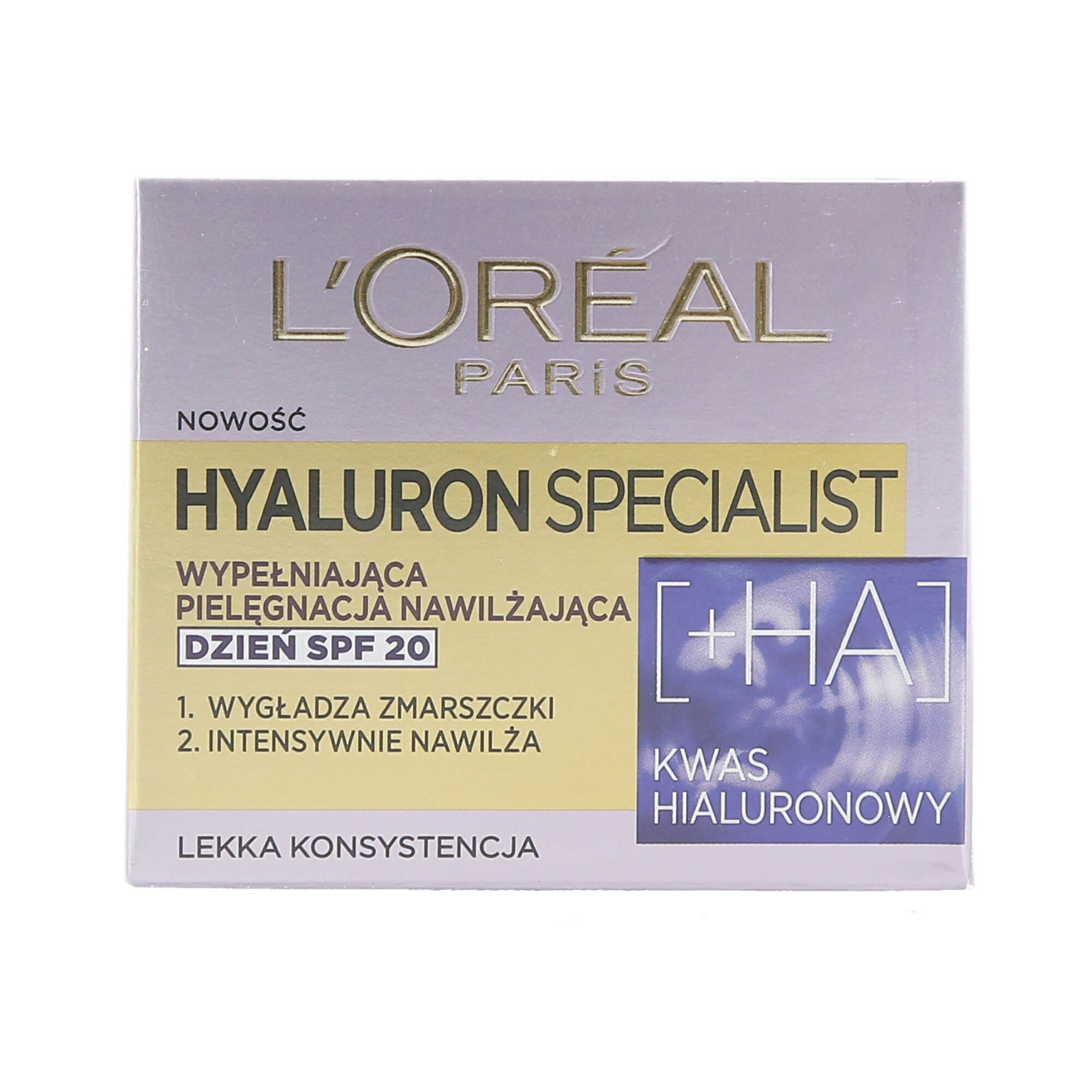 Crema de zi L'OREAL PARIS HYALURON SPECIALIST, SPF 20, 50ml
