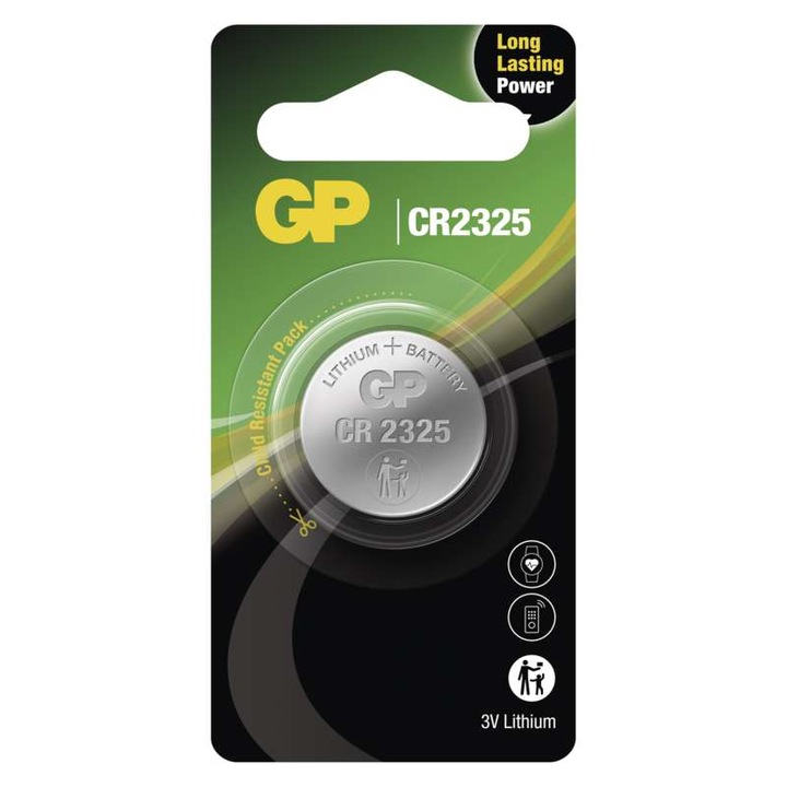 GP Long Lasting gombelem CR2325 1db/bliszter CR2325