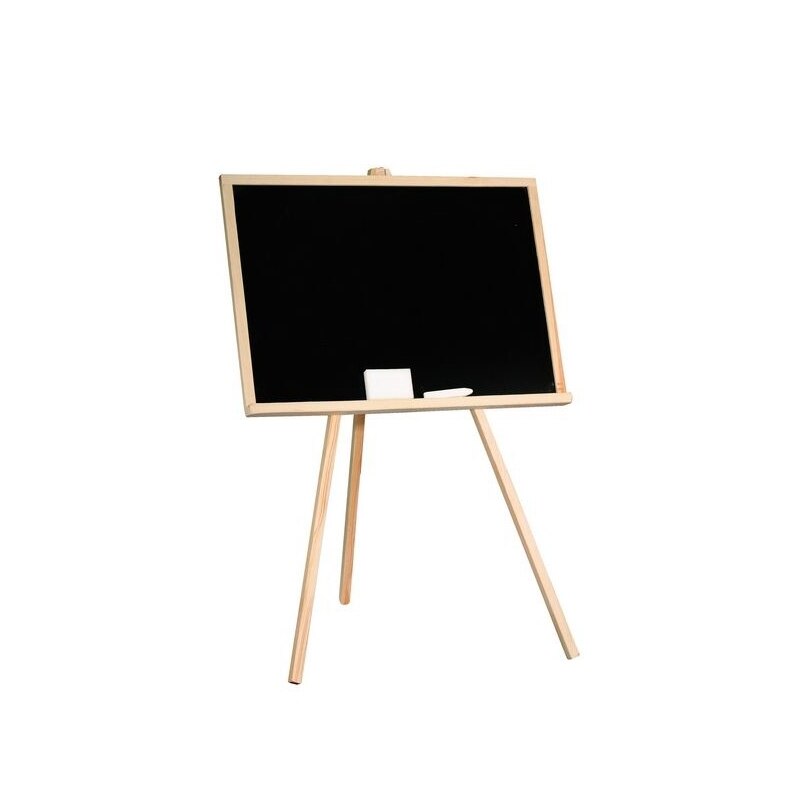 Tablita din lemn, neagra, 7toys