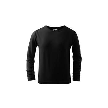 Tricou pentru copii - 121, Negru Tricou pentru copii - 121, Negru