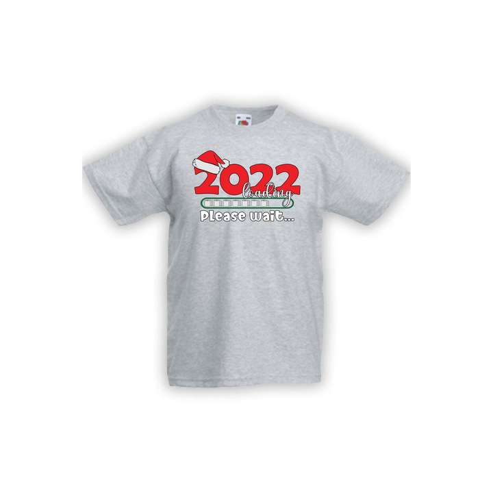 Tricou de Craciun pentru copii Tralala Sister/Brother 2022 se incarca va rugam sa asteptati 3, Gri, S - 5-6 ani (116-128)