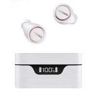 Casti wireless, Lenovo, Bluetooth, Alb