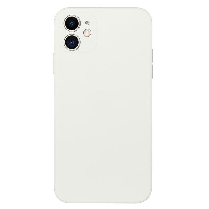 Силиконов Кейс за Apple iPhone 13, Защита на камерите, White