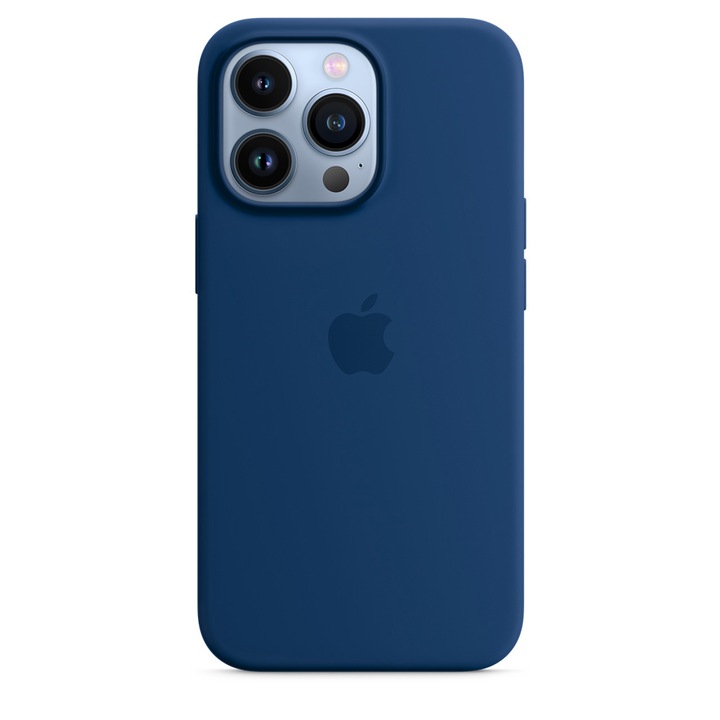 Калъф за Apple iPhone 13 Pro Max Силиконов, Тъмносин