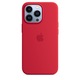 Силиконов Калъф за Apple iPhone 13 Pro, Удароустойчив, Red