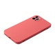 Силиконов Кейс за Apple iPhone 13 Pro Max, Защита на камерите, Розово-червен
