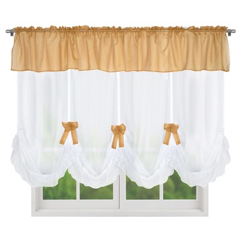 Perdea Vincenza 400x160, Bej Perdea Vincenza 400x160, Bej