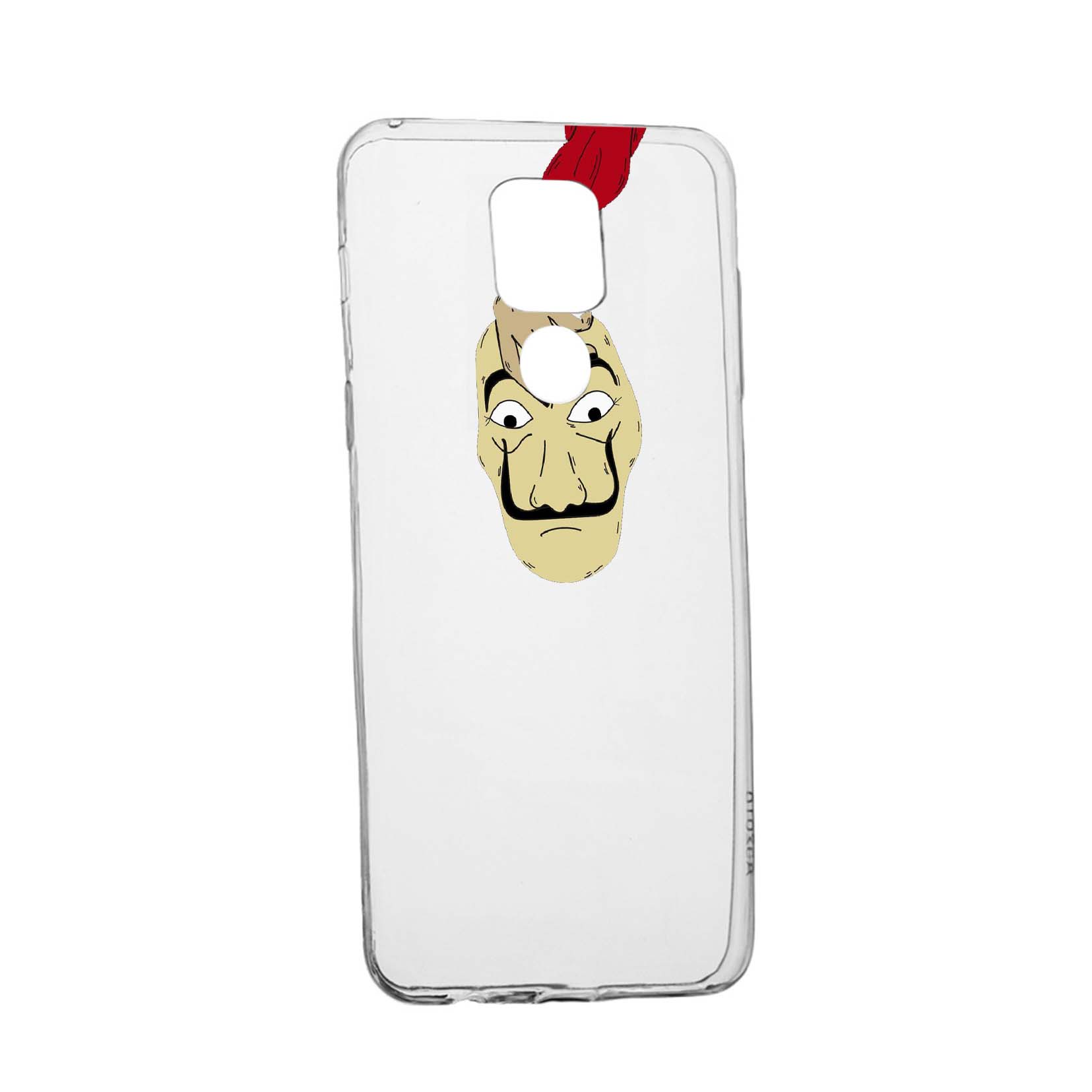 Husa Silicon La Casa de Papel, Compatibila Cu Motorola Moto E7 Plus, rezistenta la uzura, anti-alunecare, 295