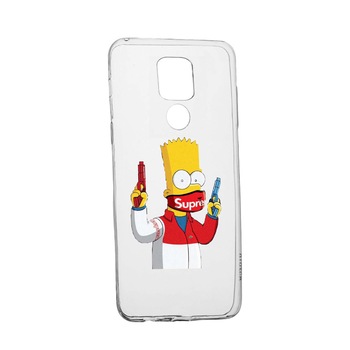 Husa Silicon Supreme, The Simpsons, Compatibila Cu Motorola Moto E7 Plus, rezistenta la uzura, anti-alunecare, 270 Husa Silicon Supreme, The Simpsons, Compatibila Cu Motorola Moto E7 Plus, rezistenta la uzura, anti-alunecare, 270