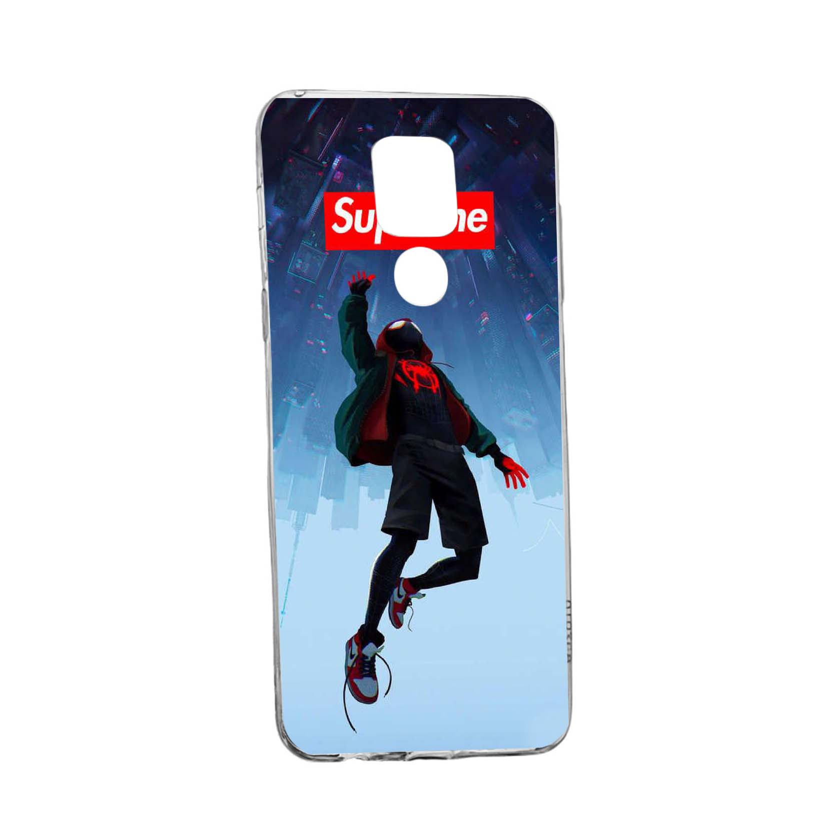 Husa Silicon Supreme, Spider Man, Compatibila Cu Motorola Moto G9, rezistenta la uzura, anti-alunecare, 264