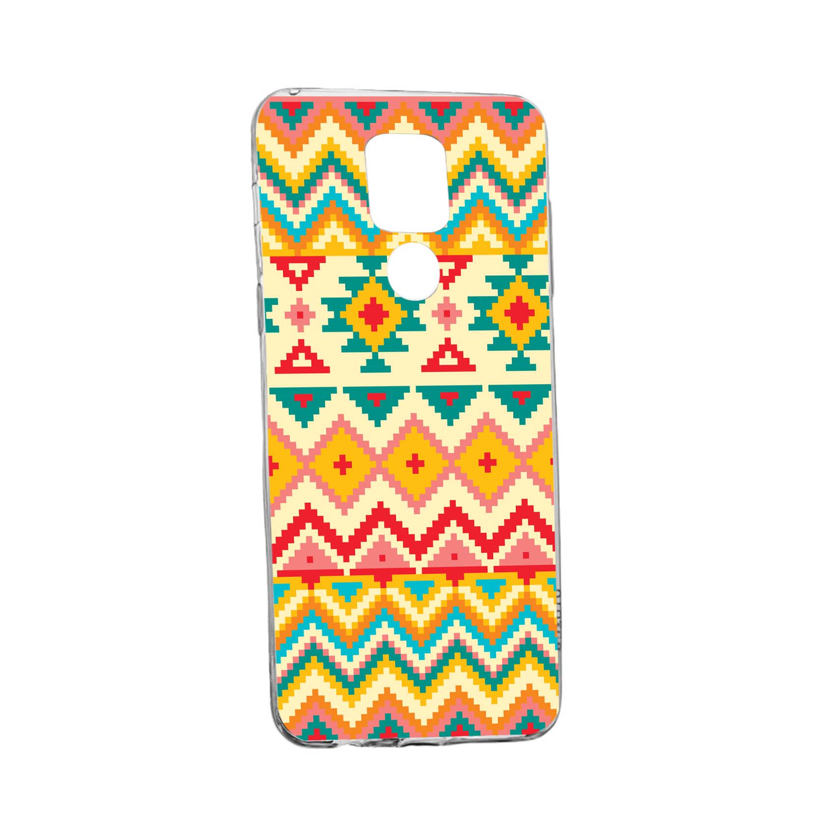 Husa Silicon Compatibila Cu Motorola Moto G9, Aztec, rezistenta la uzura, anti-alunecare,11