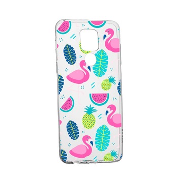 Husa Silicon Compatibila Cu Motorola Moto G9 Play, Flamingo, rezistenta la uzura, anti-alunecare, 91 Husa Silicon Compatibila Cu Motorola Moto G9 Play, Flamingo, rezistenta la uzura, anti-alunecare, 91