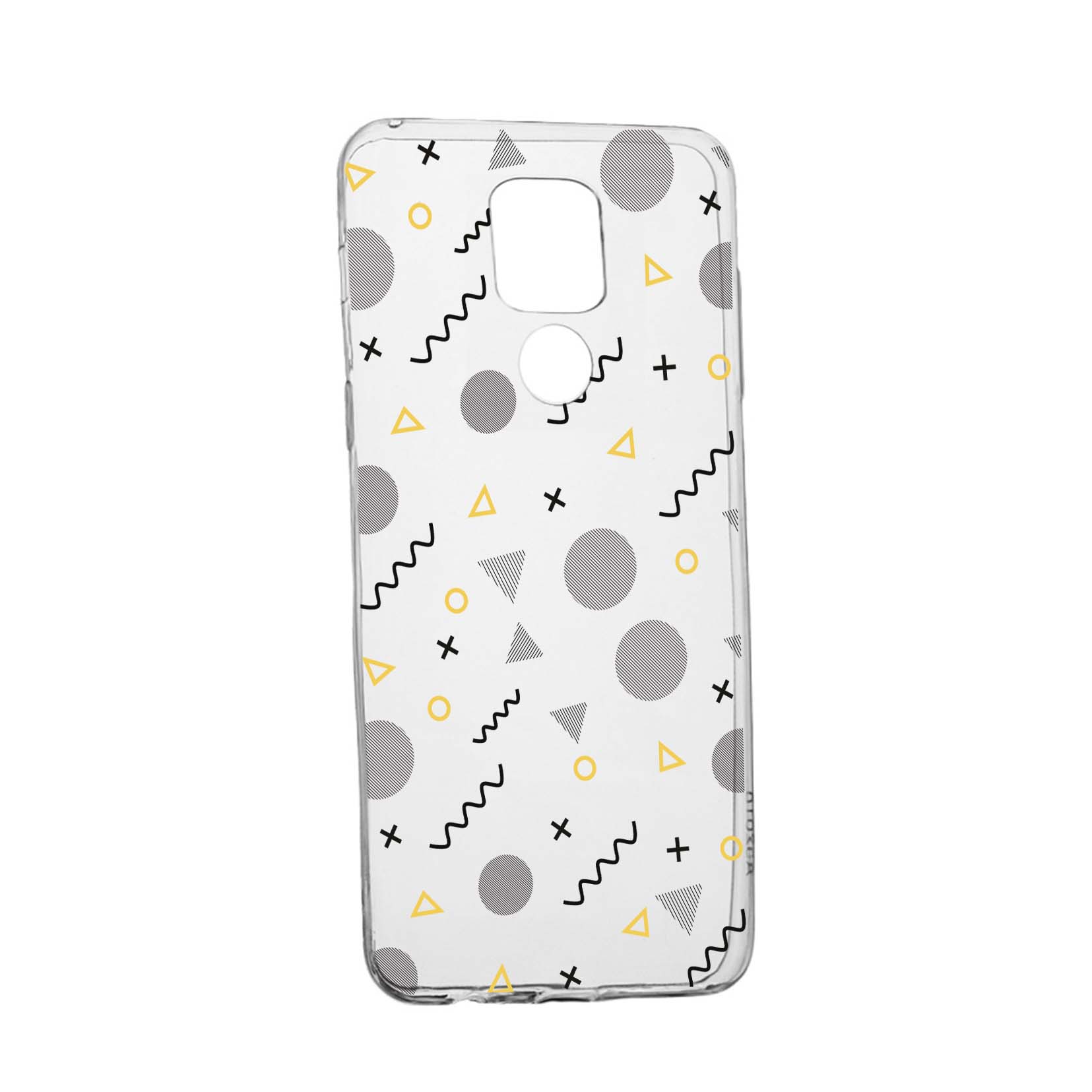 Husa Silicon Compatibila Cu Motorola Moto E7 Plus, Abstract, rezistenta la uzura, anti-alunecare, 74