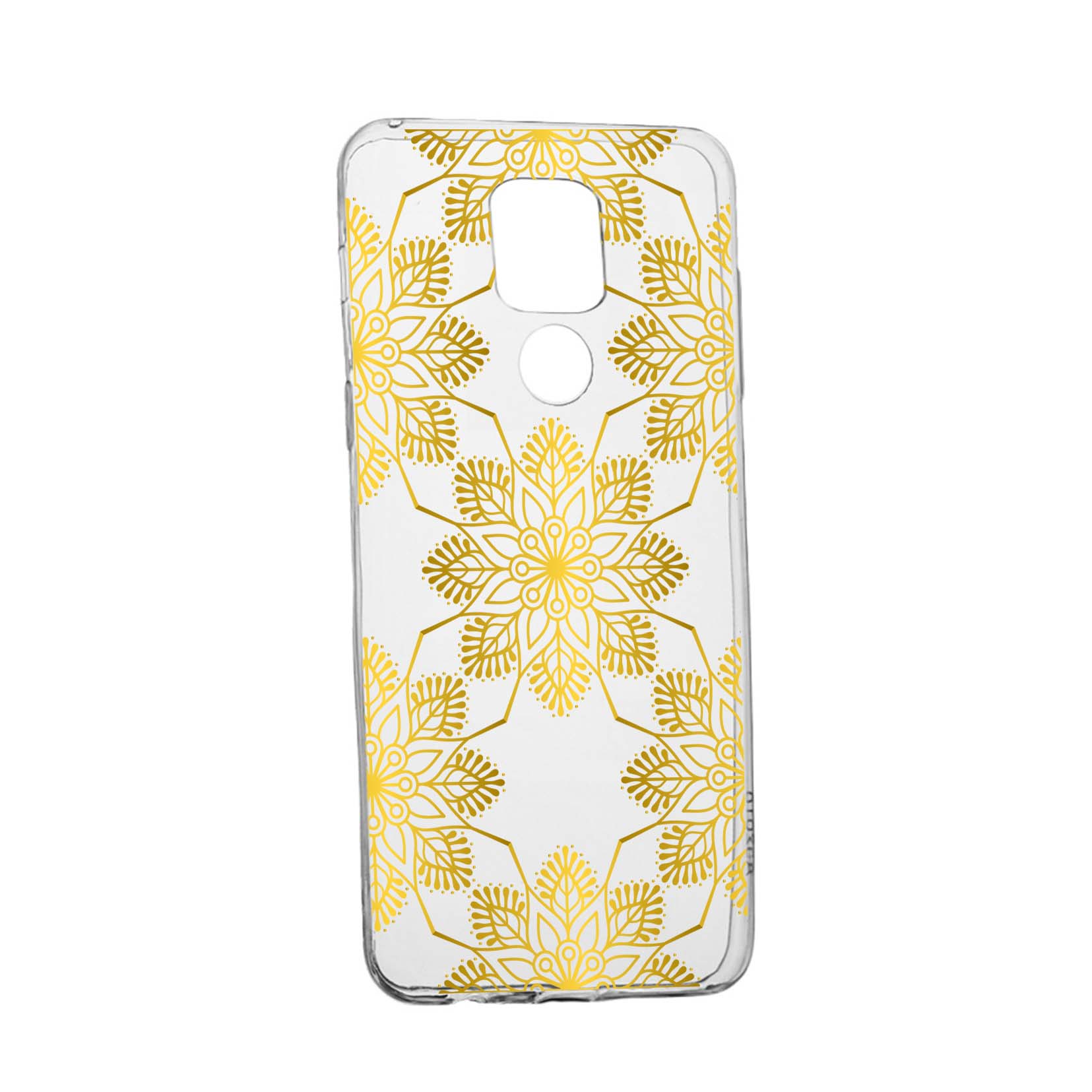 Husa Silicon Compatibila Cu Motorola Moto E7 Plus, Gold, rezistenta la uzura, anti-alunecare, 120