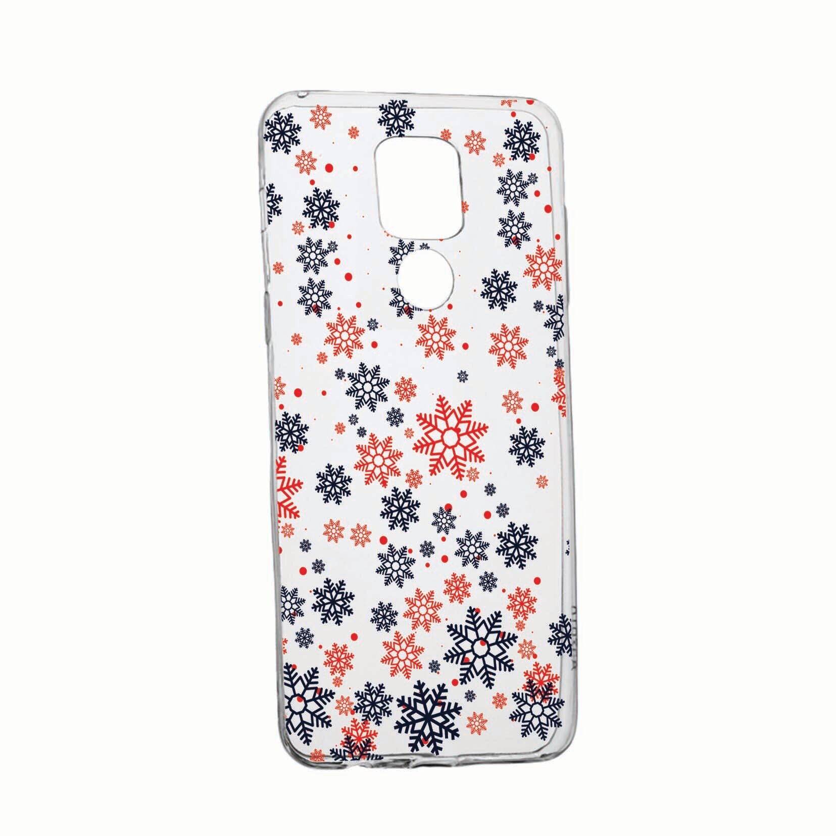 Husa Silicon Compatibila Cu Motorola Moto E7 Plus, rezistenta la uzura, anti-alunecare, Winter, 154