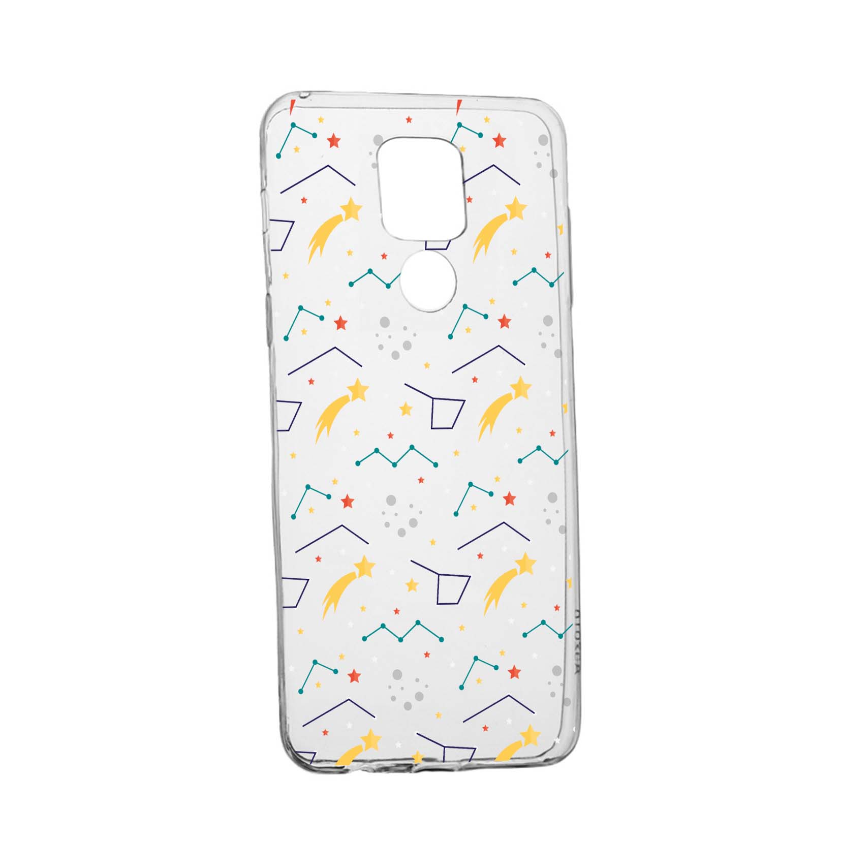 Husa Silicon Compatibila Cu Motorola Moto E7 Plus, rezistenta la uzura, anti-alunecare, Zodiac, 177