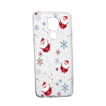 Husa Silicon Xmas, Compatibila Cu Motorola Moto G9 Play, rezistenta la uzura, anti-alunecare, 308 Husa Silicon Xmas, Compatibila Cu Motorola Moto G9 Play, rezistenta la uzura, anti-alunecare, 308