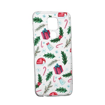 Husa Silicon Xmas, Compatibila Cu Motorola Moto E7 Plus, rezistenta la uzura, anti-alunecare, 314 Husa Silicon Xmas, Compatibila Cu Motorola Moto E7 Plus, rezistenta la uzura, anti-alunecare, 314