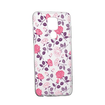 Husa Silicon Compatibila Cu Motorola Moto G9 Play, rezistenta la uzura, anti-alunecare, Rose, 168 Husa Silicon Compatibila Cu Motorola Moto G9 Play, rezistenta la uzura, anti-alunecare, Rose, 168