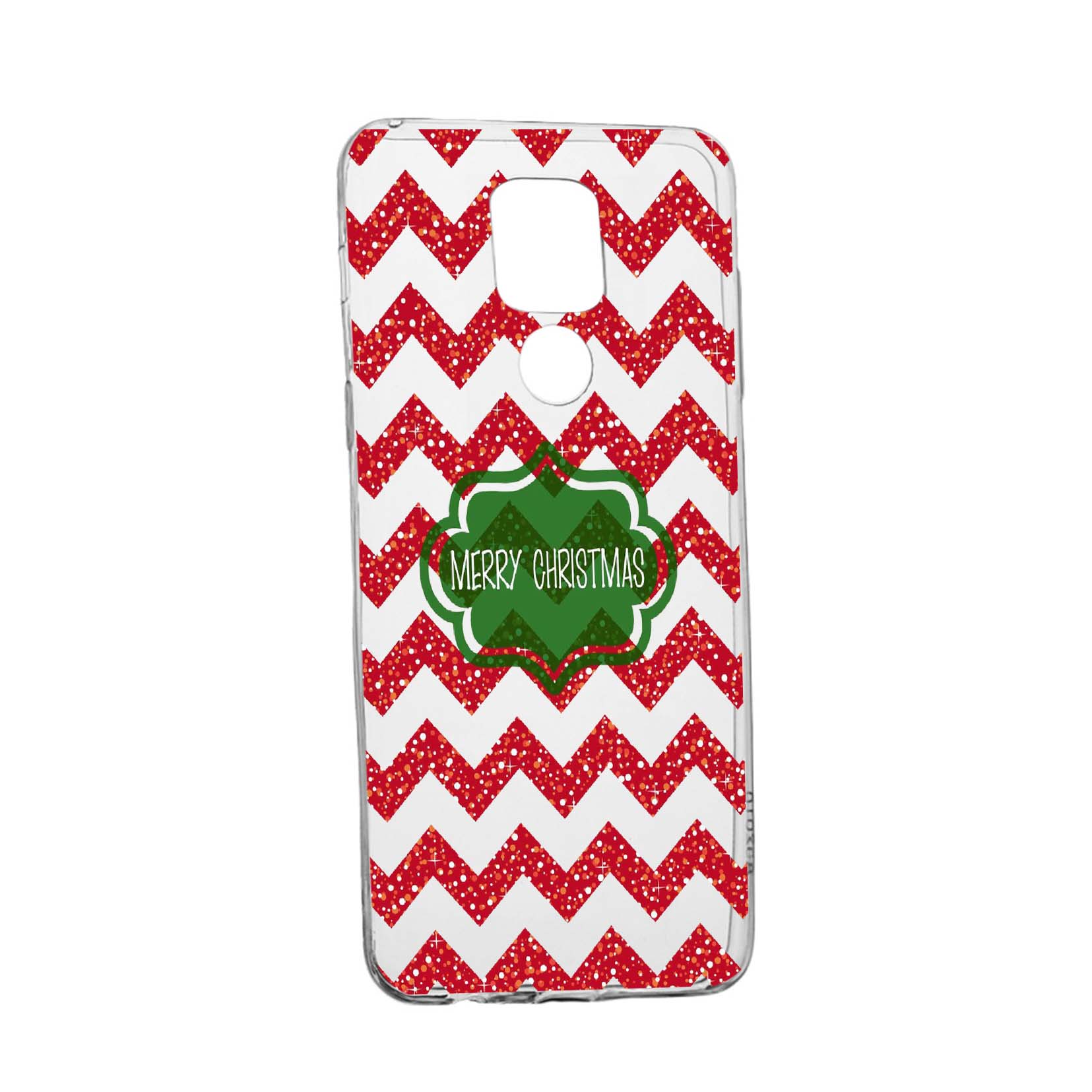 Husa Silicon Xmas, Compatibila Cu Motorola Moto E7 Plus, rezistenta la uzura, anti-alunecare, 316