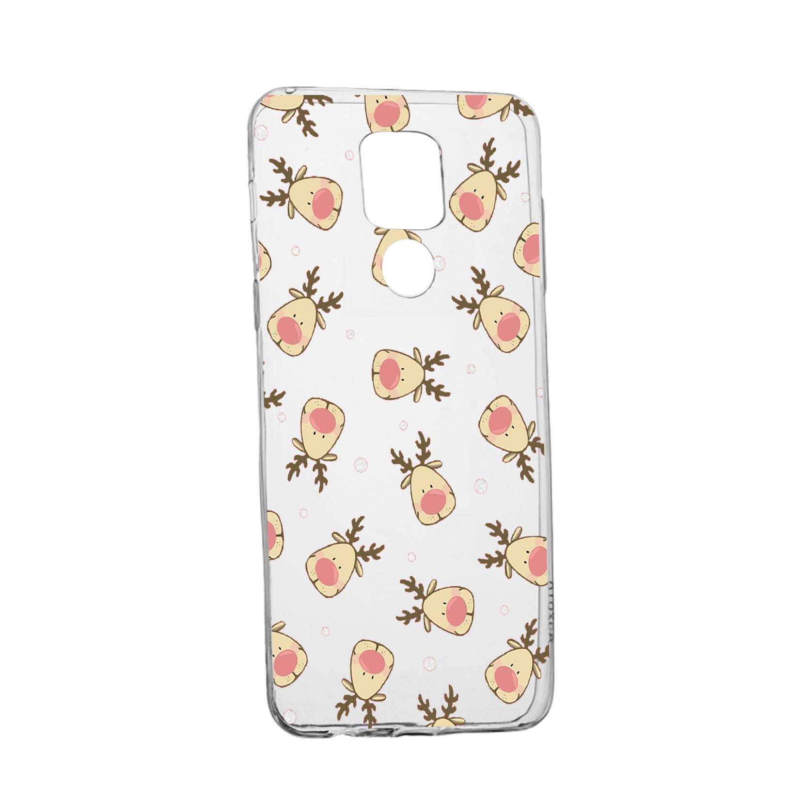 Husa Silicon Xmas, Compatibila Cu Motorola Moto G9 Play, rezistenta la uzura, anti-alunecare, 349