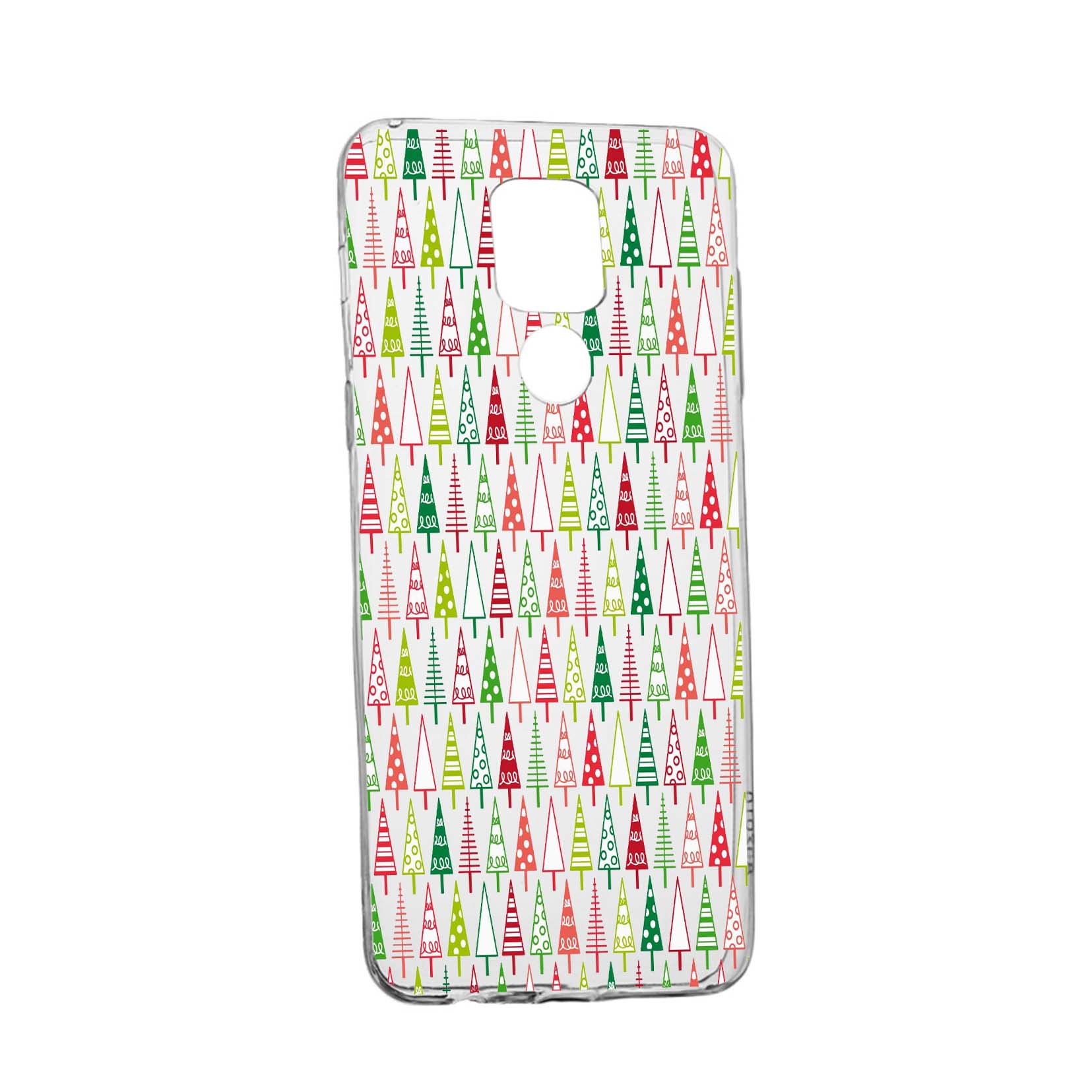 Husa Silicon Xmas, Compatibila Cu Motorola Moto E7 Plus, rezistenta la uzura, anti-alunecare, 340