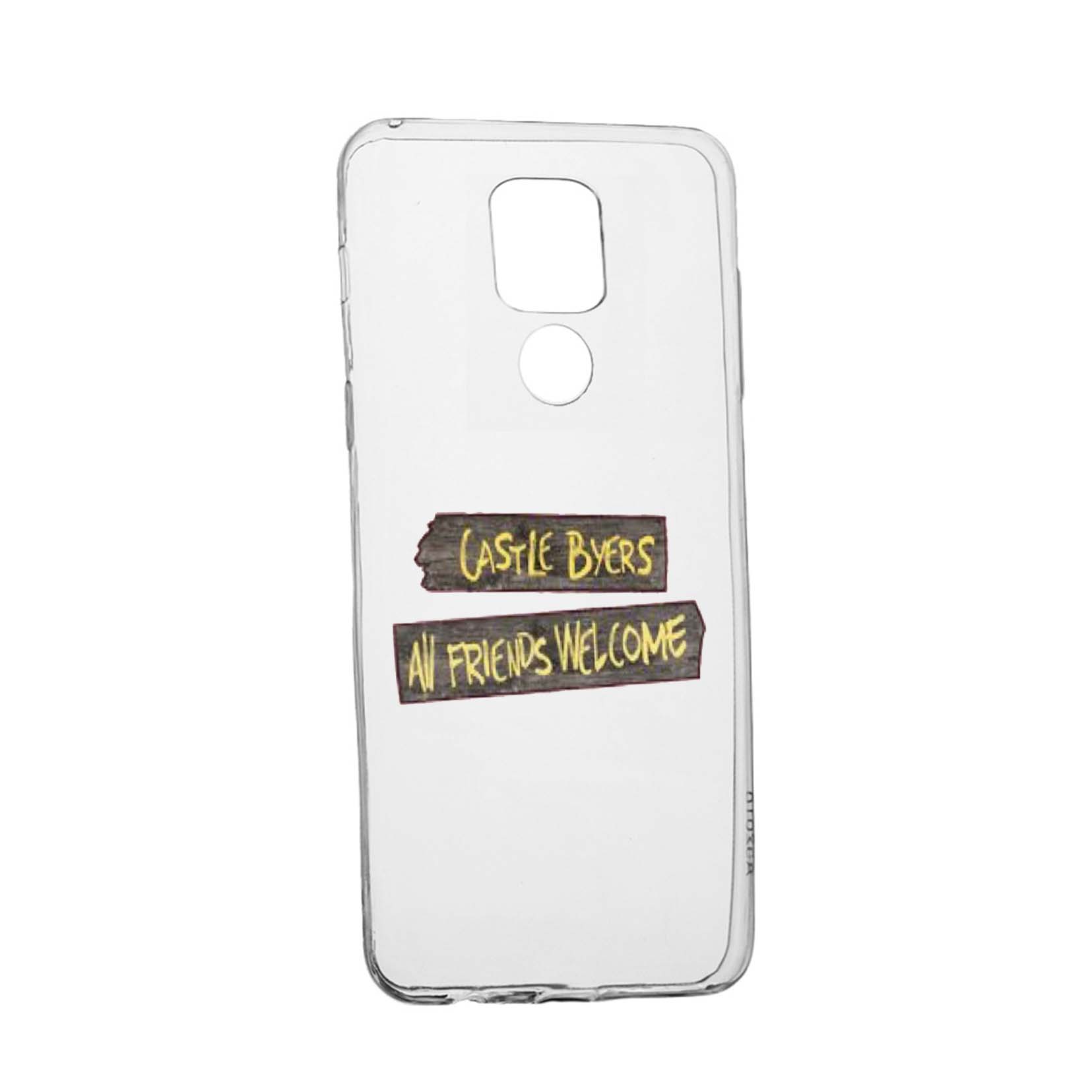 Husa Silicon Stranger Things, Compatibila Cu Motorola Moto E7 Plus, rezistenta la uzura, anti-alunecare, 375