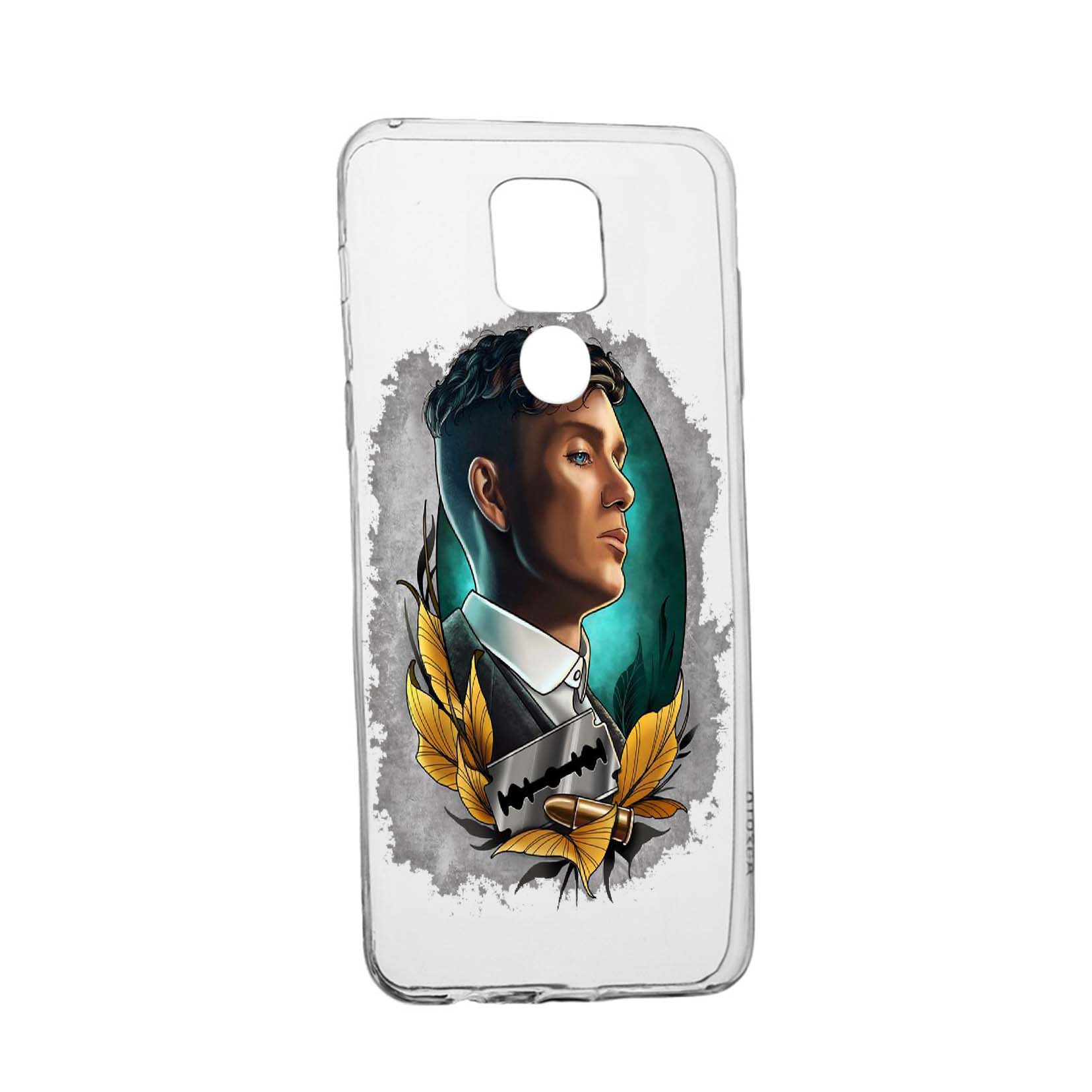 Husa Silicon Peaky Blinders, Compatibila Cu Motorola Moto E7 Plus, rezistenta la uzura, anti-alunecare, 384