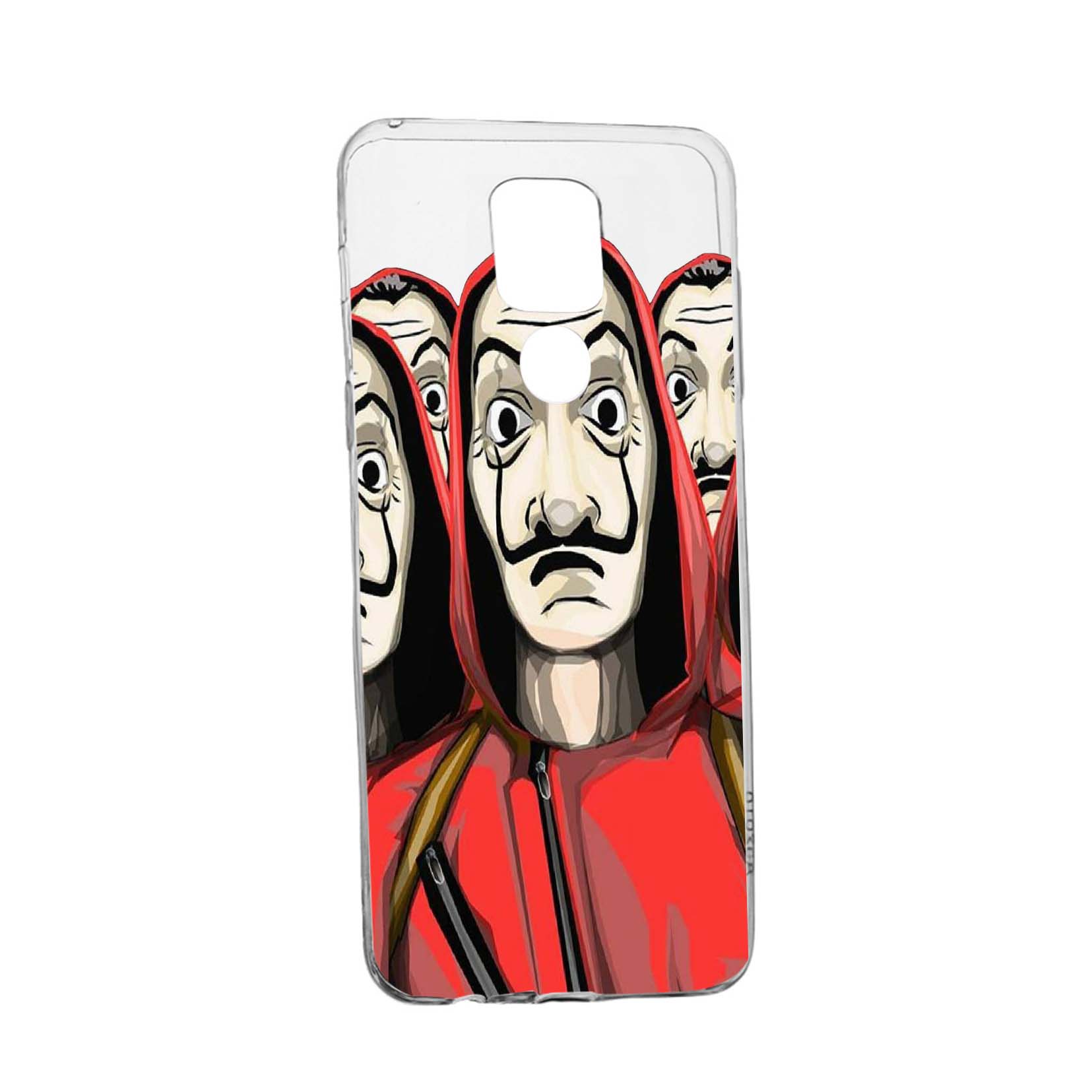 Husa Silicon La Casa de Papel, Compatibila Cu Motorola Moto G9, rezistenta la uzura, anti-alunecare, 390