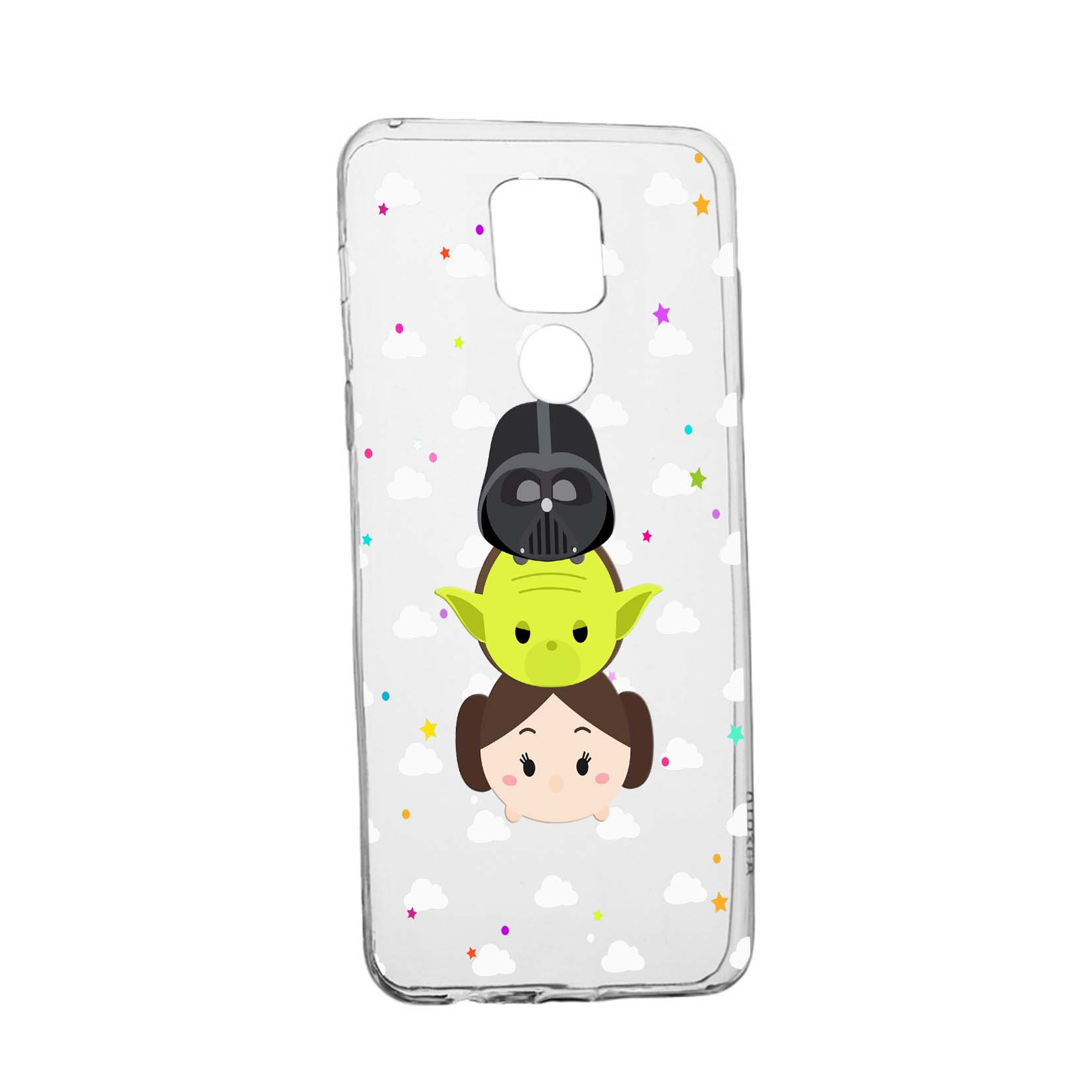 Husa Silicon Star Wars, Compatibila Cu Motorola Moto E7 Plus, rezistenta la uzura, anti-alunecare, 404