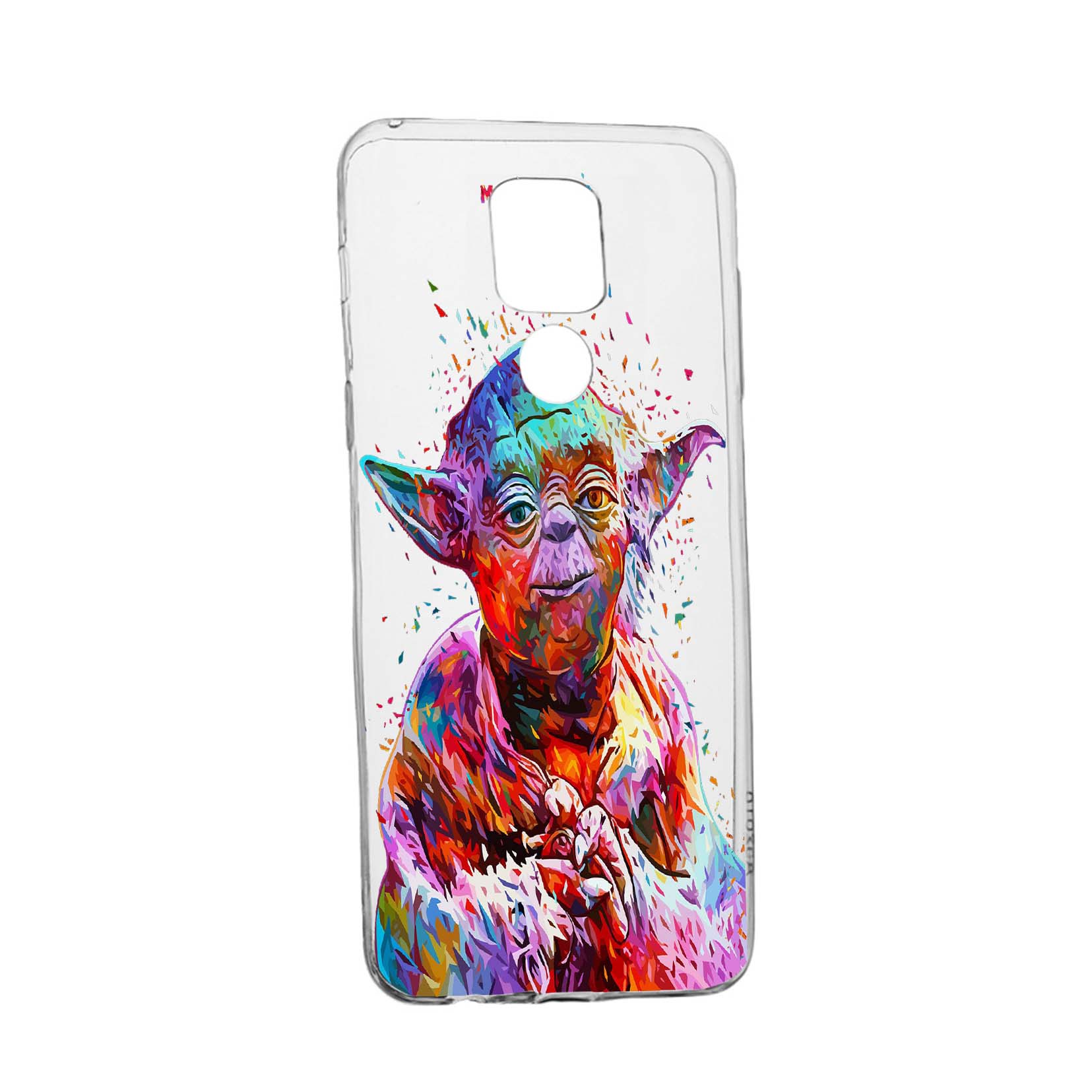 Husa Silicon Star Wars Yoda, Compatibila Cu Motorola Moto E7 Plus, rezistenta la uzura, anti-alunecare, 409