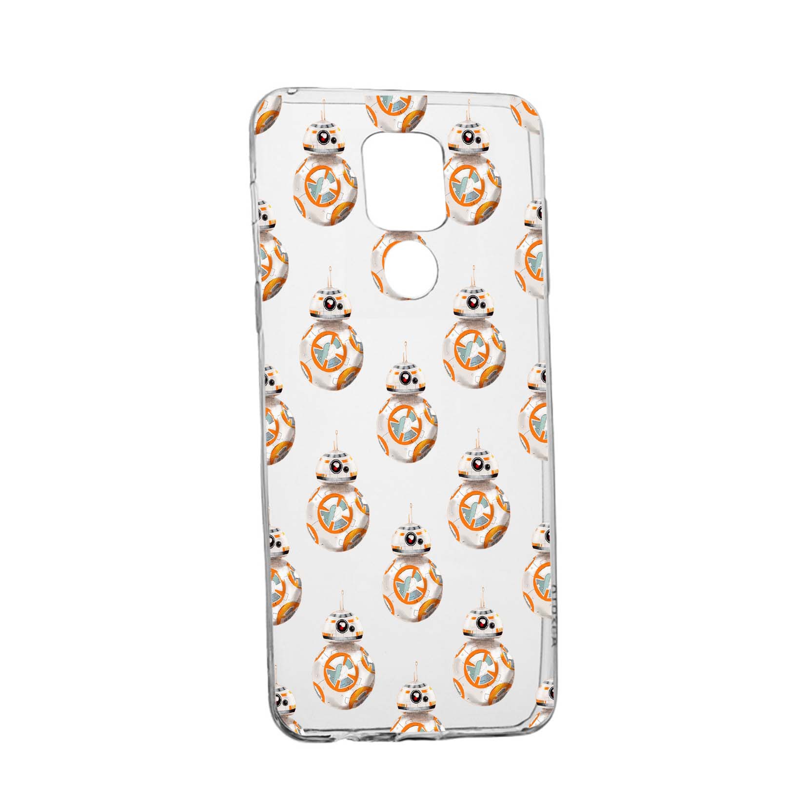 Husa Silicon Star Wars Droids, Compatibila Cu Motorola Moto E7 Plus, rezistenta la uzura, anti-alunecare, 421