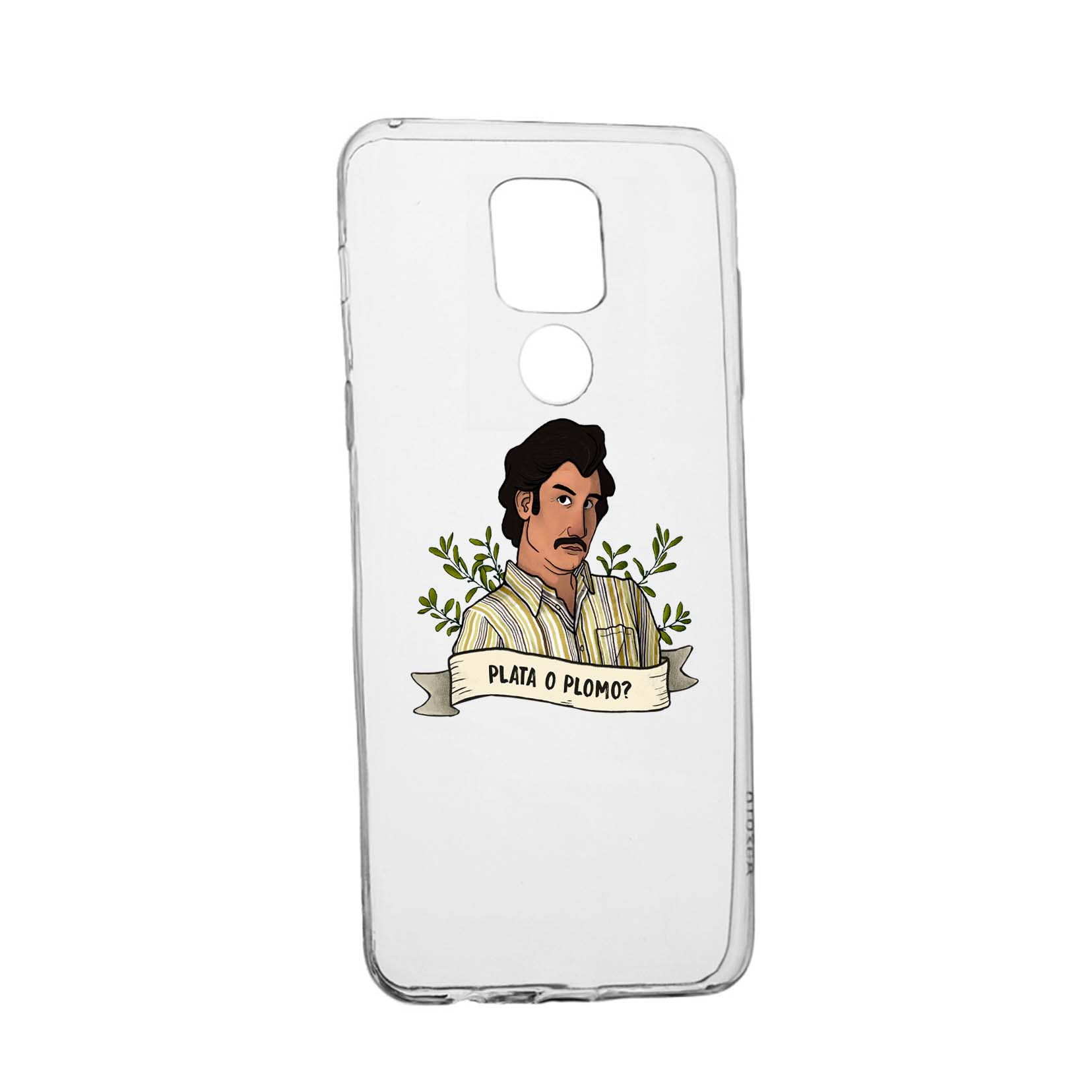 Husa Silicon Narcos Pablo Escobar, Movie Compatibila Cu Motorola Moto G9 Play, rezistenta la uzura, anti-alunecare, 438