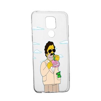 Husa Silicon Narcos Simpson, Movie Compatibila Cu Motorola Moto E7 Plus, rezistenta la uzura, anti-alunecare, 440 Husa Silicon Narcos Simpson, Movie Compatibila Cu Motorola Moto E7 Plus, rezistenta la uzura, anti-alunecare, 440