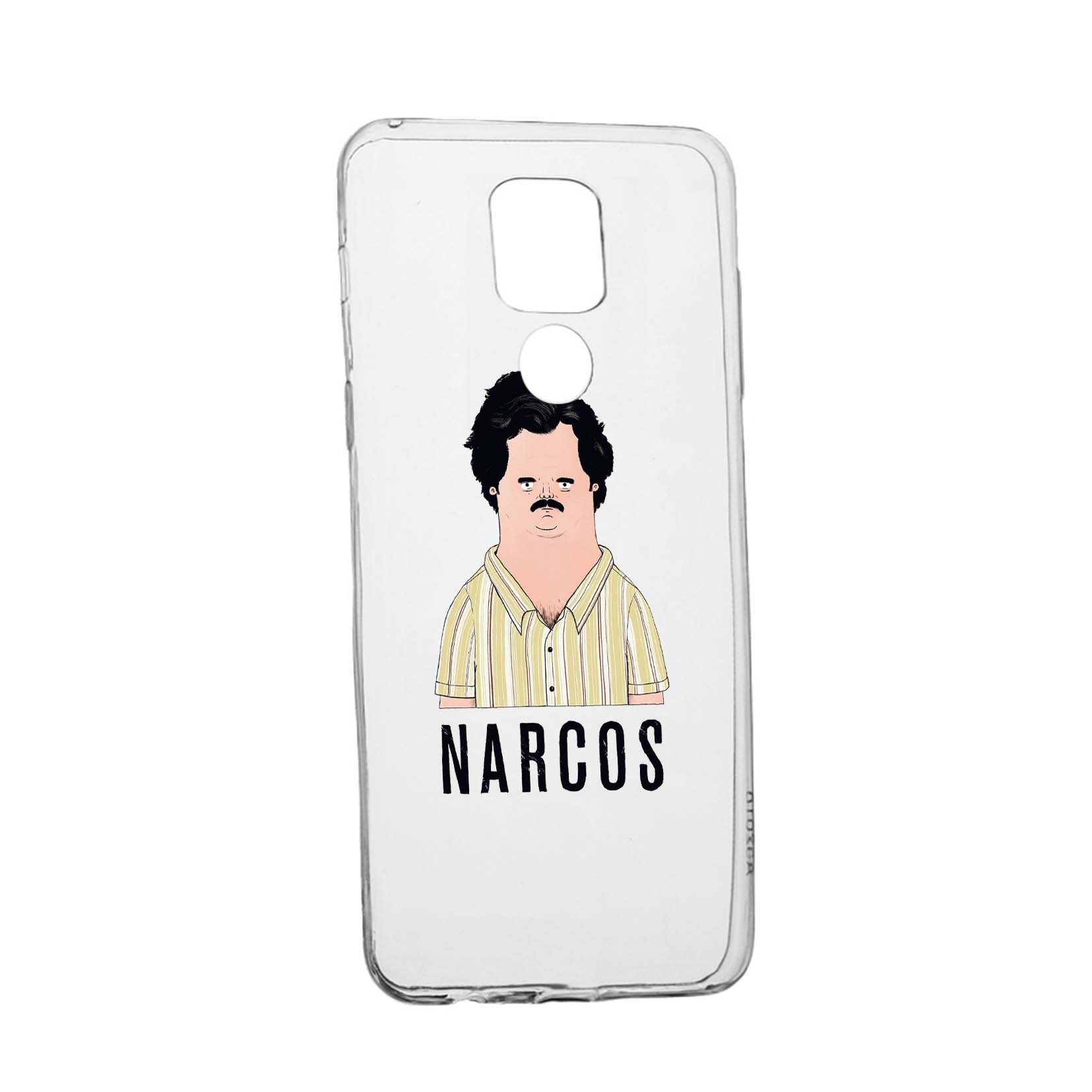Husa Silicon Narcos Pablo Escobar, Movie Compatibila Cu Motorola Moto E7 Plus, rezistenta la uzura, anti-alunecare, 436
