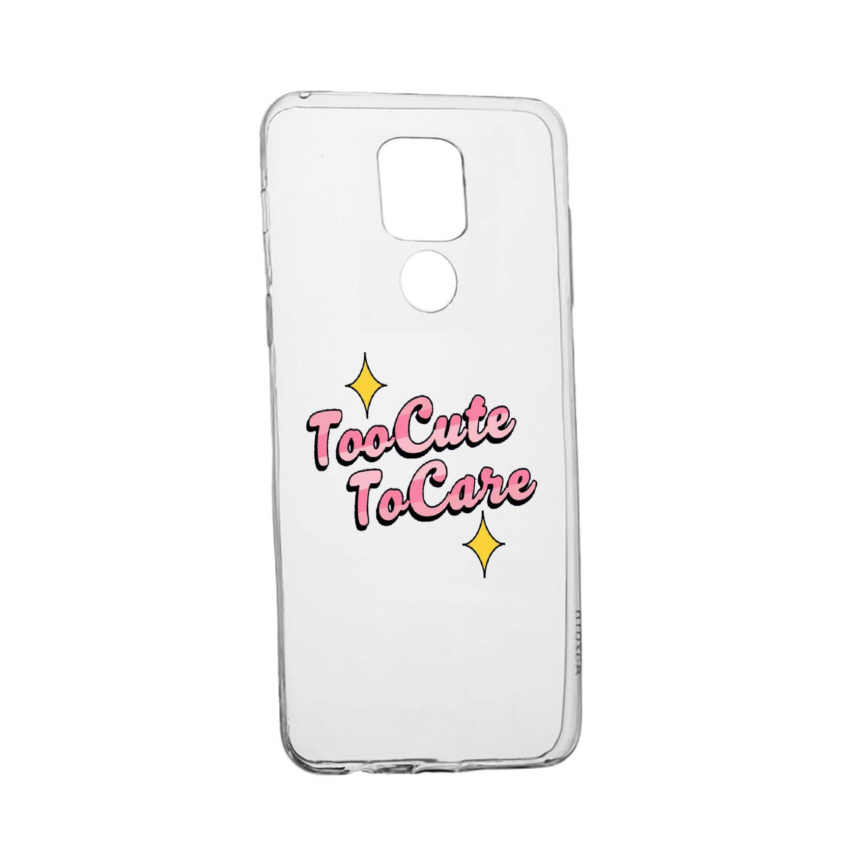 Husa Silicon Too Cute, Compatibila Cu Motorola Moto E7 Plus, rezistenta la uzura, anti-alunecare, 488