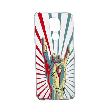 Husa Silicon Rock Music, Compatibila Cu Motorola Moto G9, rezistenta la uzura, anti-alunecare, 530 Husa Silicon Rock Music, Compatibila Cu Motorola Moto G9, rezistenta la uzura, anti-alunecare, 530