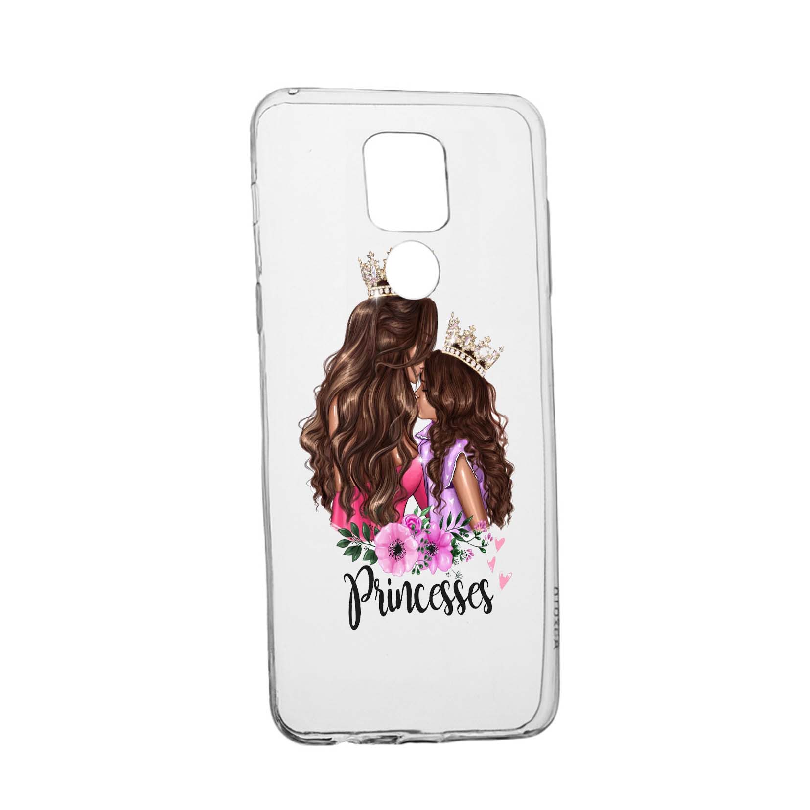 Husa Silicon Princesses, Compatibila Cu Motorola Moto E7 Plus, rezistenta la uzura, anti-alunecare, 552