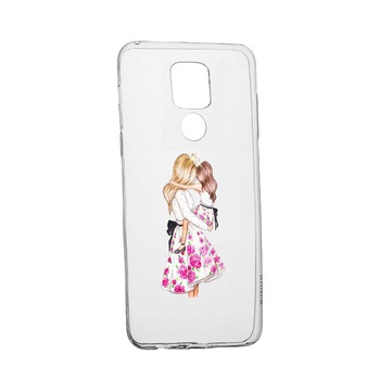 Husa Silicon Mommy's Girl, Compatibila Cu Motorola Moto E7 Plus, rezistenta la uzura, anti-alunecare, 554 Husa Silicon Mommy's Girl, Compatibila Cu Motorola Moto E7 Plus, rezistenta la uzura, anti-alunecare, 554