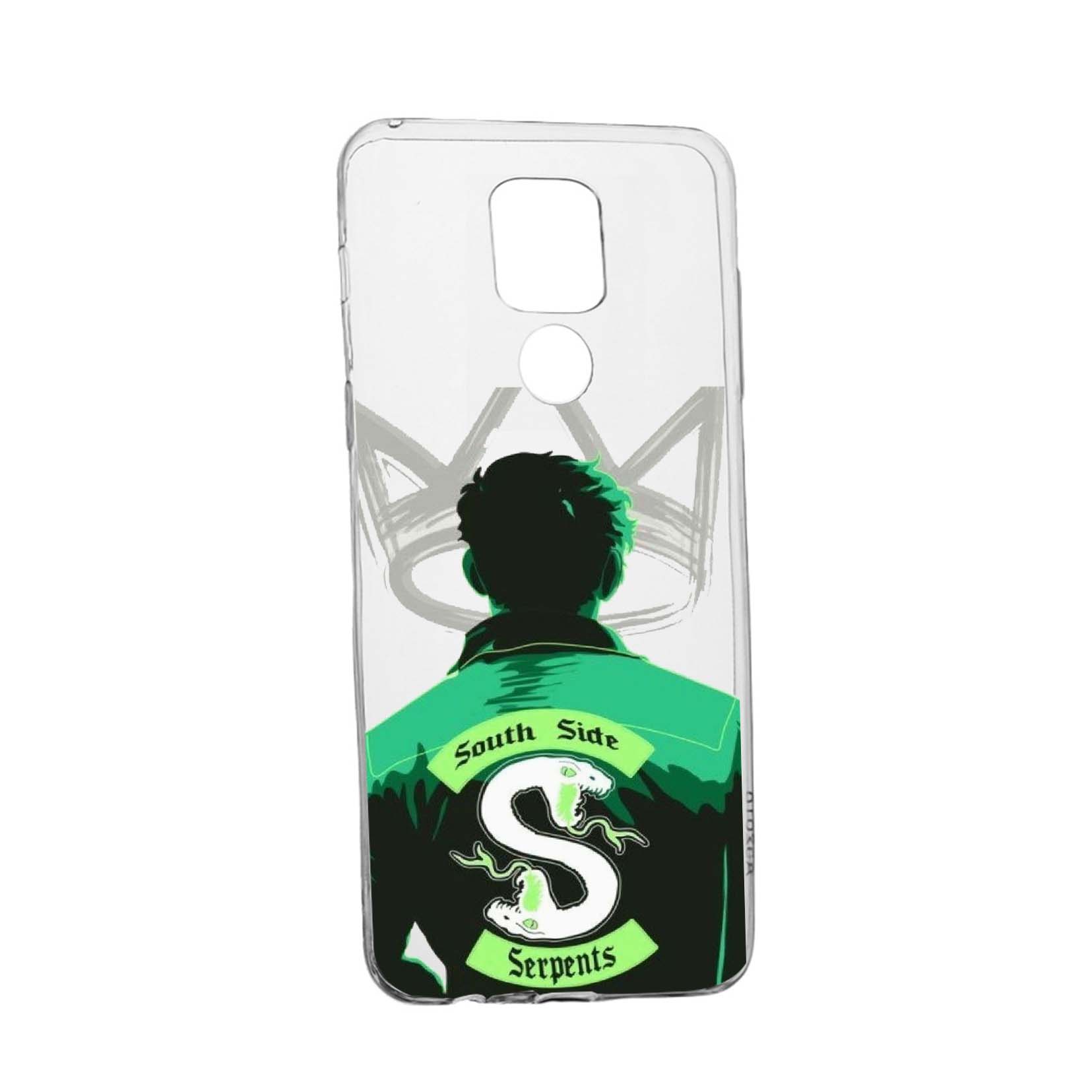 Husa Silicon Riverdale South Side Serpents, Movie, Compatibila Cu Motorola Moto E7 Plus, rezistenta la uzura, anti-alunecare, 620