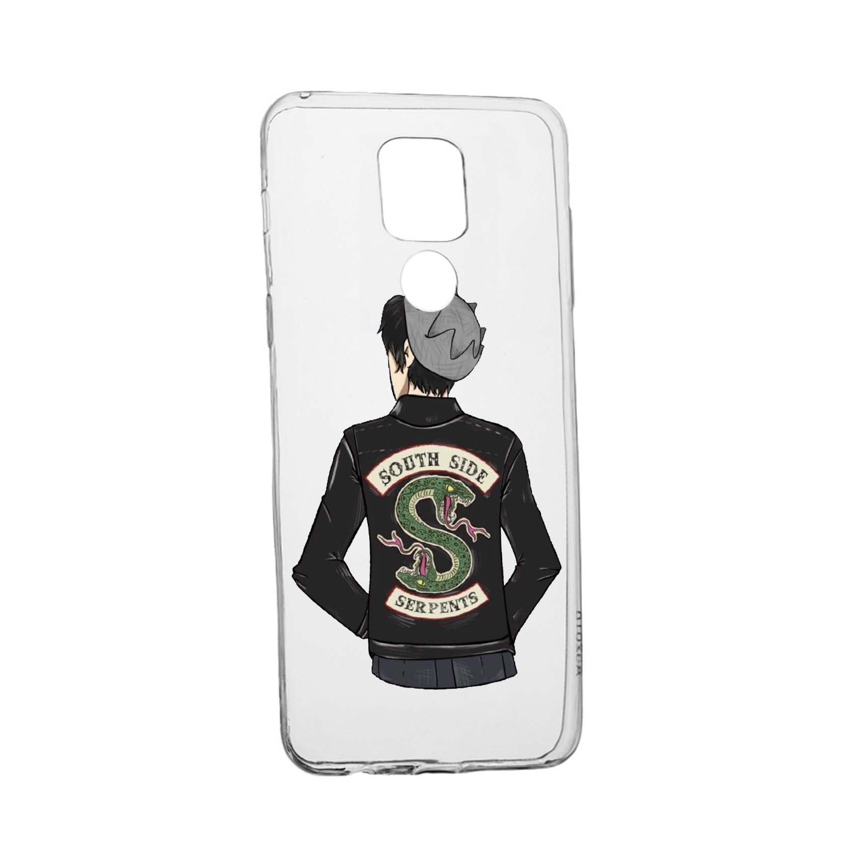 Husa Silicon Riverdale South Side Serpents, Movie, Compatibila Cu Motorola Moto E7 Plus, rezistenta la uzura, anti-alunecare, 619