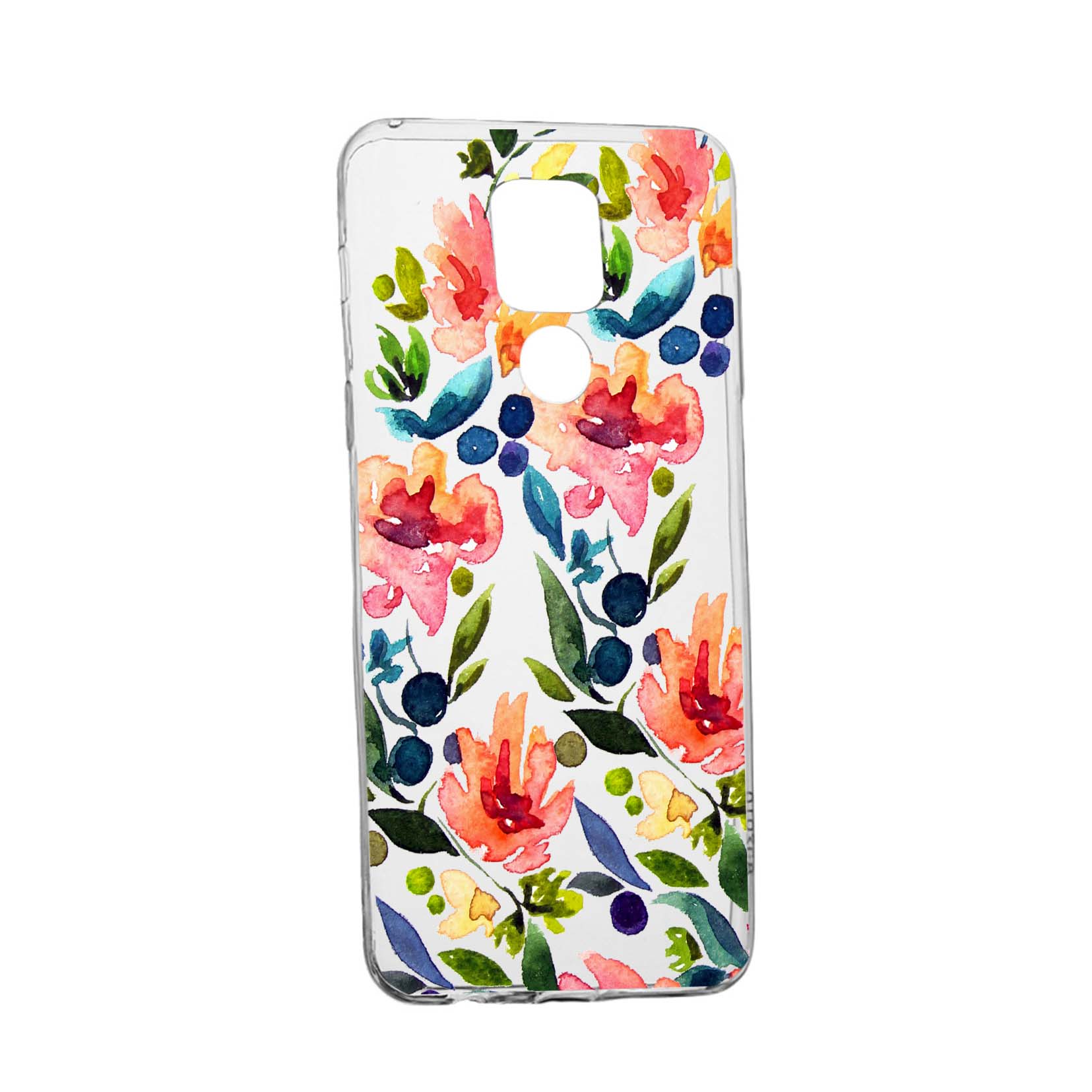 Husa Silicon Flowers Spring, Compatibila Cu Motorola Moto G9 Play, rezistenta la uzura, anti-alunecare, 628