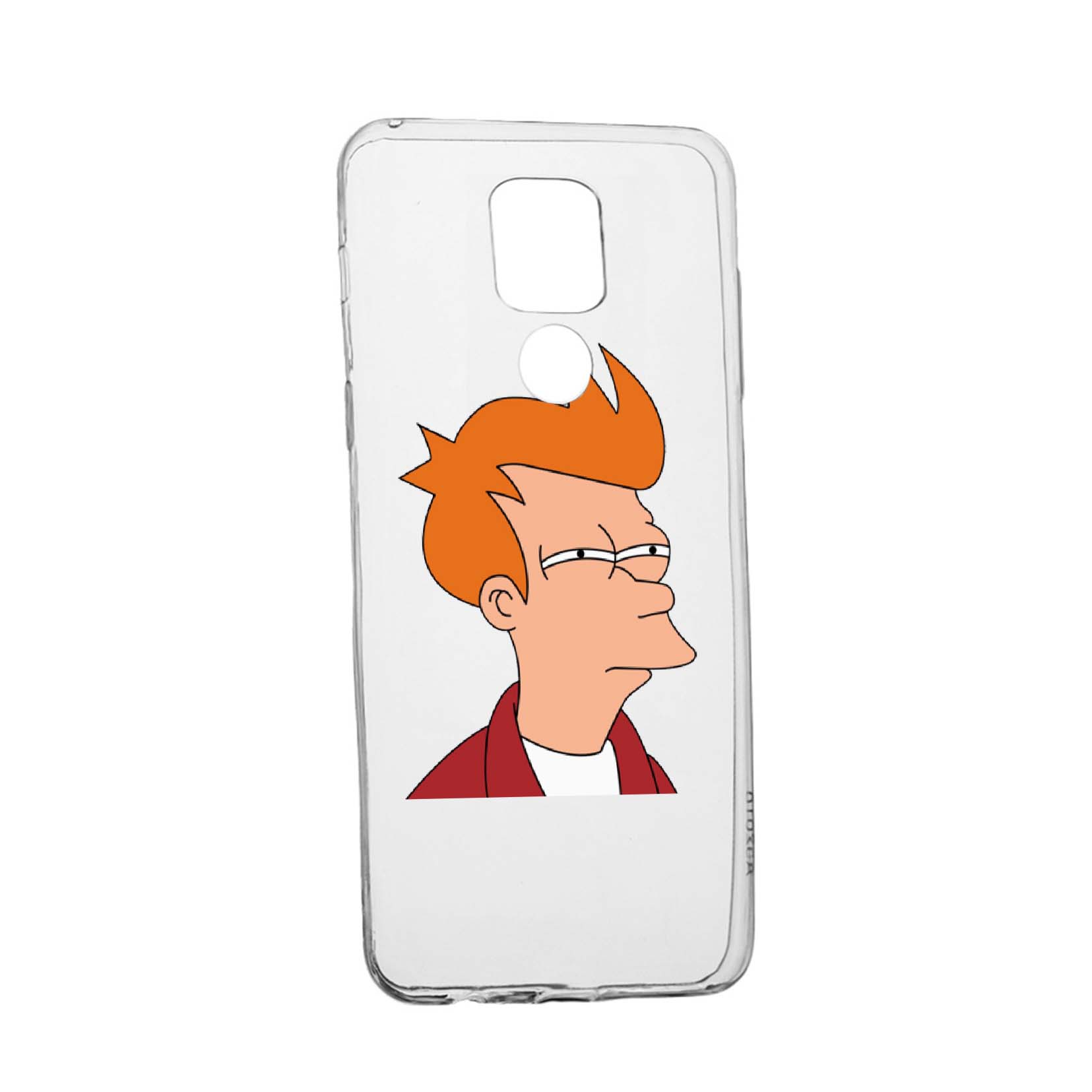 Husa Silicon Meme, Compatibila Cu Motorola Moto E7 Plus, rezistenta la uzura, anti-alunecare, 663