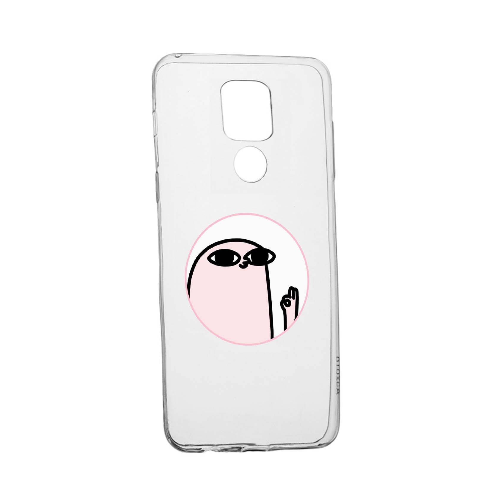 Husa Silicon Meme, Compatibila Cu Motorola Moto G9, rezistenta la uzura, anti-alunecare, 658