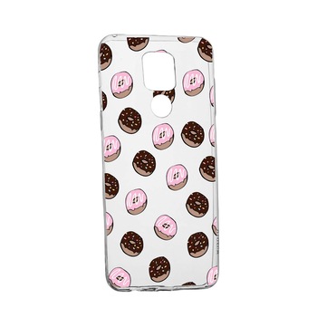 Husa Silicon Donuts, Compatibila Cu Motorola Moto E7 Plus, rezistenta la uzura, anti-alunecare, 667 Husa Silicon Donuts, Compatibila Cu Motorola Moto E7 Plus, rezistenta la uzura, anti-alunecare, 667