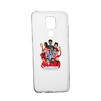 Husa Silicon La Casa De Papel Bella Ciao, Compatibila Cu Motorola Moto G9, rezistenta la uzura, anti-alunecare, 718 Husa Silicon La Casa De Papel Bella Ciao, Compatibila Cu Motorola Moto G9, rezistenta la uzura, anti-alunecare, 718